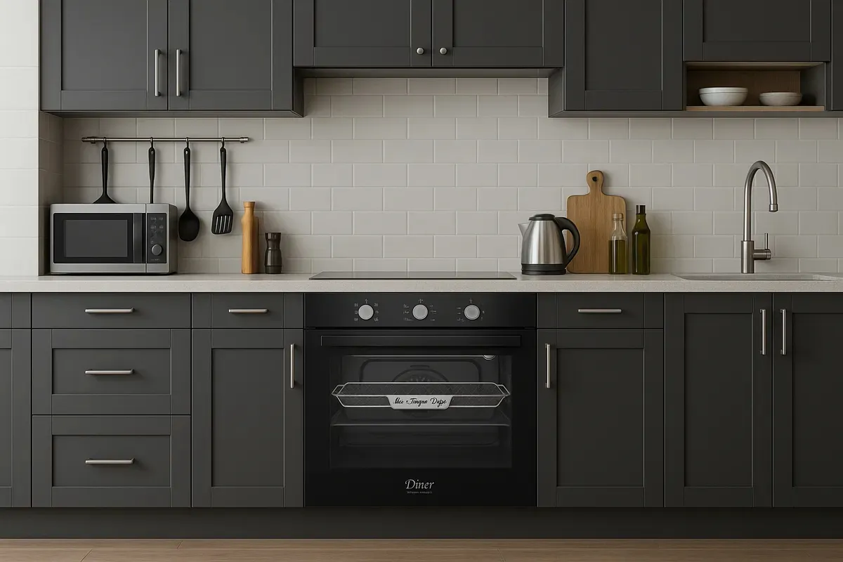 Horno De Empotrar Elecrico Diner Hornos + Air Fryer Dryer Tecnologia Europea - Image 3